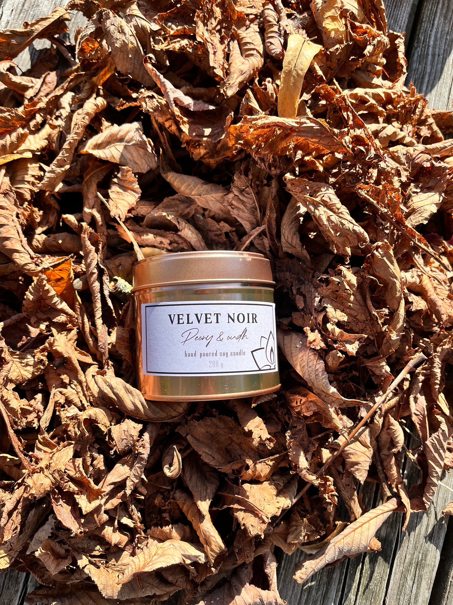 Geurkaars Velvet Noir
